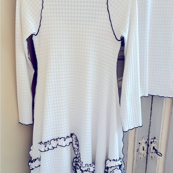 CARRIE ME Palm Beach Couture Designer two piece dress - Picture 6 of 7